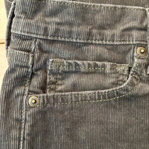 Gap Baby Boot Mid Rise Corduroy Pants, size 10 short, brown, barely worn